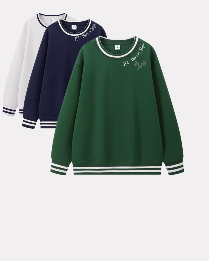 The Vintage Varsity Pullover