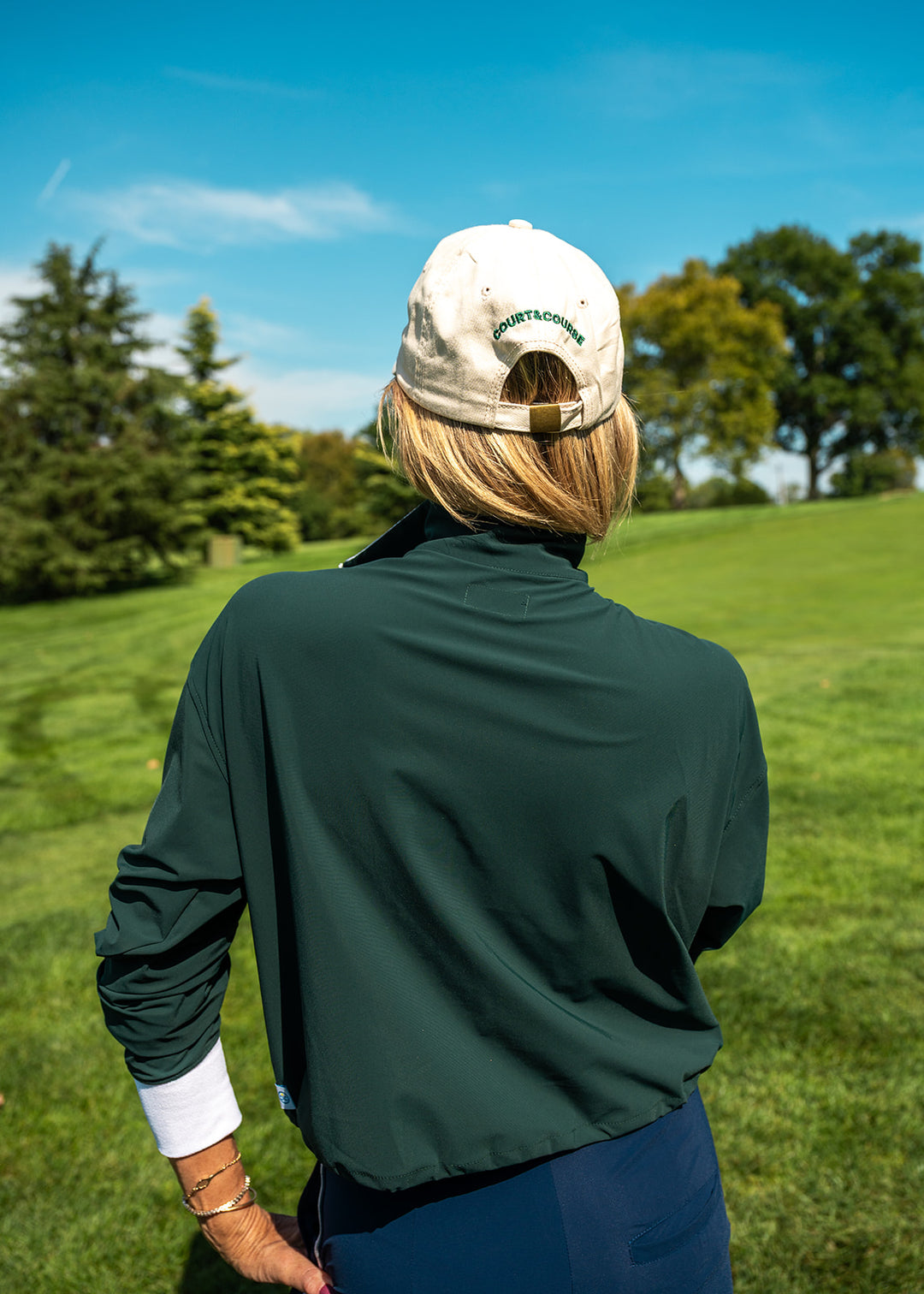 The Play On Pullover Green